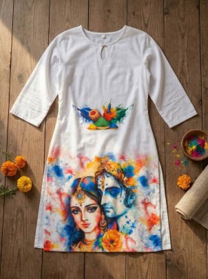 Heavy Rayon Holi Spicel Couple Combo