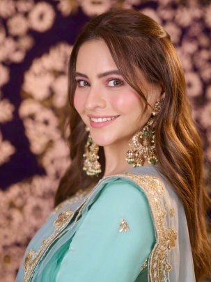 Japan Satin Fabric Sky Blue Colour Lehenga
