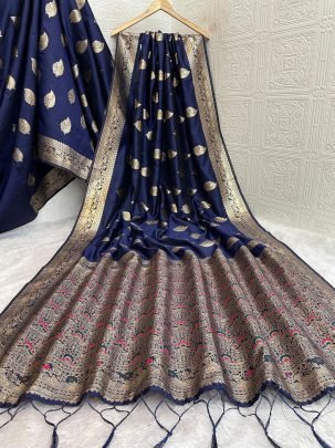 Kamya Silk Blue Mystique Saree