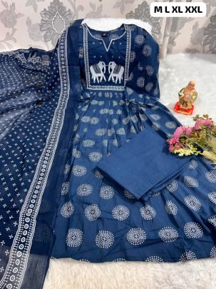 Lady Trndy Blue Suits For Crazy Women