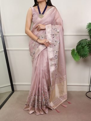 Light Pink Serenity Saree