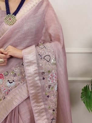 Light Pink Serenity Saree