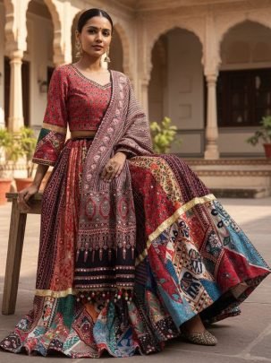 Navratri  Special Chaniya Choli In 6-Mtr  Flair
