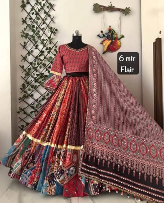 Navratri  Special Chaniya Choli In 6-Mtr  Flair