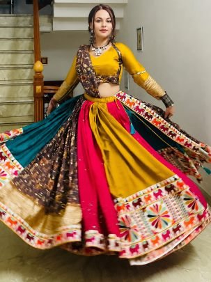 Navratri Special Heavy Flair Ghagra Choli