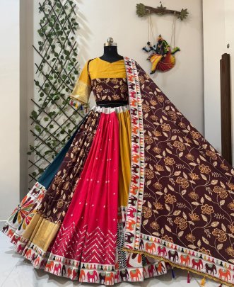 Navratri Special Heavy Flair Ghagra Choli