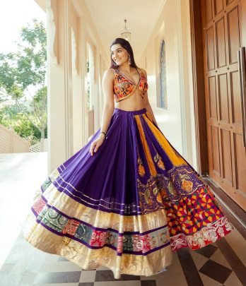 Navratri Special Muslin Cotton Chaniya Choli Set