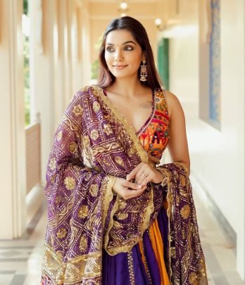 Navratri Special Muslin Cotton Chaniya Choli Set