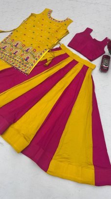 Navratri Special Sequence Work Lehenga