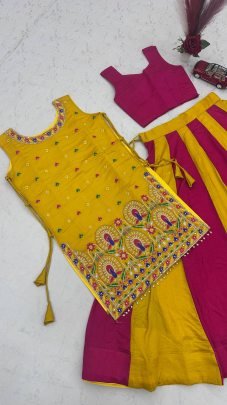 Navratri Special Sequence Work Lehenga