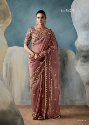 Orchid Charm Onion Pink Saree