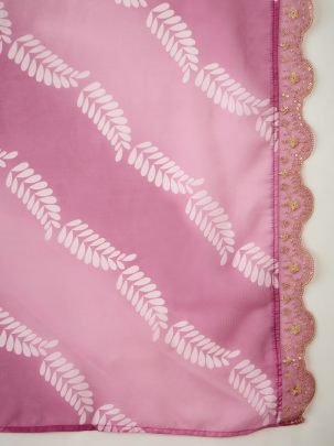 Pink Designer  Wear Ready made Suit