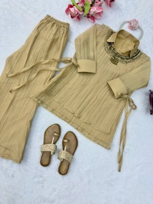 Rakshabandhan Special Yellow Colour  Co Ord Set