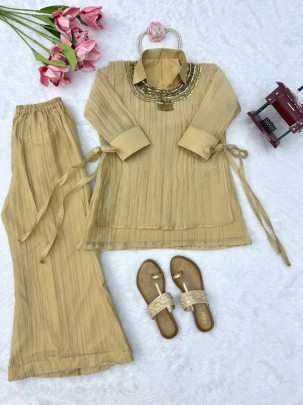 Rakshabandhan Special Yellow Colour  Co Ord Set