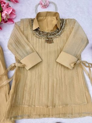 Rakshabandhan Special Yellow Colour  Co Ord Set