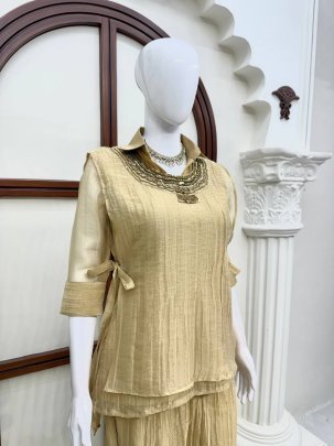 Rakshabandhan Special Yellow Colour  Co Ord Set