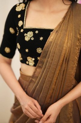 Space Silk Embroidery Work Ready To Wear Lehenga