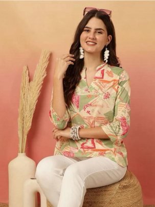 Trendy  Grace full Ladies  Western Top