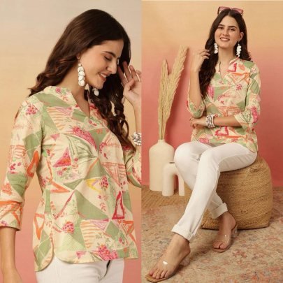 Trendy  Grace full Ladies  Western Top