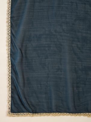 Wedding Wear  Navy Blue  Colour Ready Made Suit