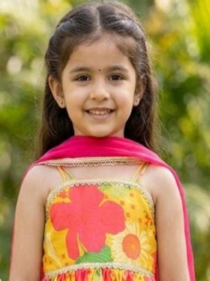 Wedding Wear  Yellow Colour  Kids Sharara Suit