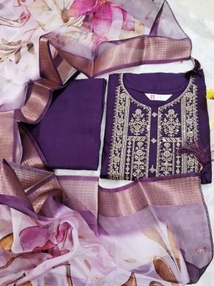 Wine Shine Slub Cotton 3-Piece Set