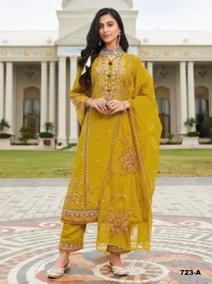 Yellow Radiance Kurti Set
