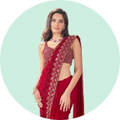 Red Sarees