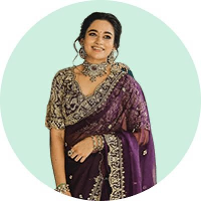 Purple Sarees