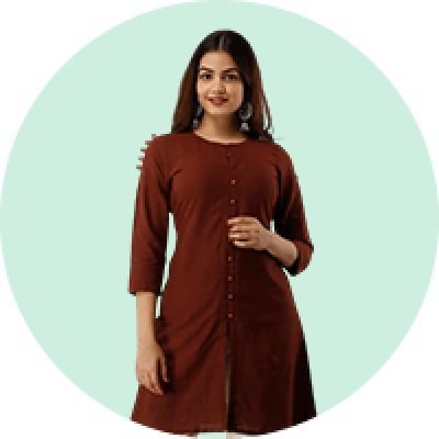 Brown Kurtis
