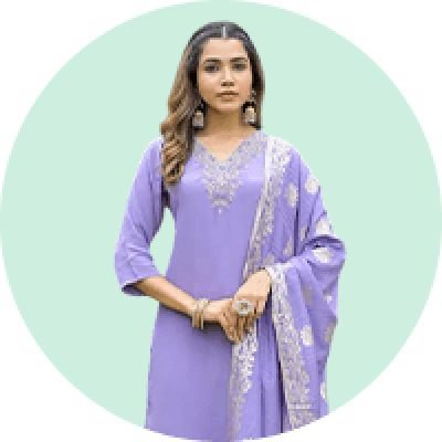 Lavender Kurtis