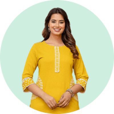 Yellow Kurtis
