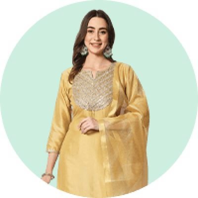 Gold Kurtis
