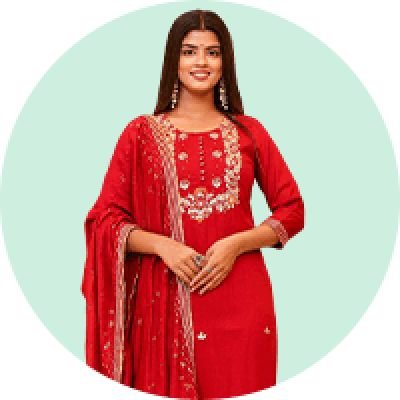 Red Salwar Suit