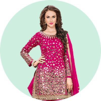 Pink Salwar Suit