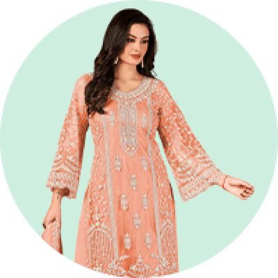 Peach Salwar Suit
