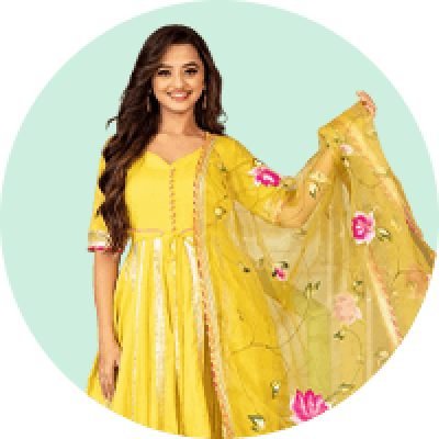 Yellow Salwar Suit