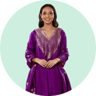 Purple Salwar Suit