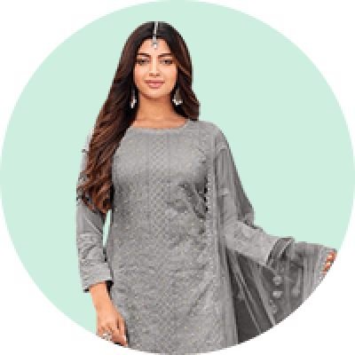 Grey Salwar Suit