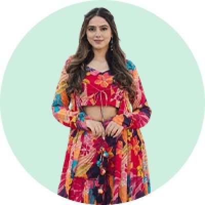 Multicolor Salwar Suit