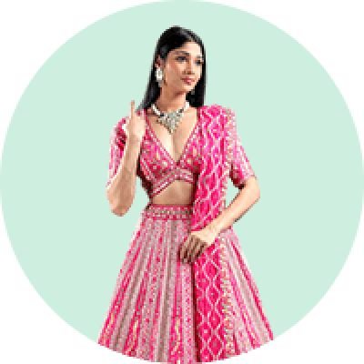 Pink Lehenga