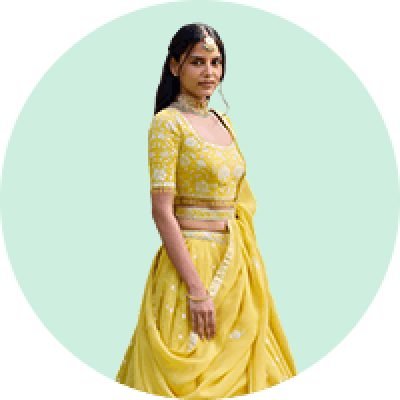 Yellow Lehenga