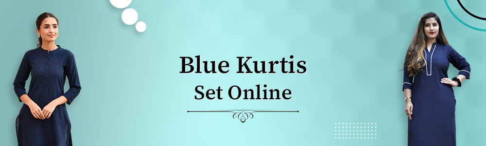  Buy Blue Kurtis Online 