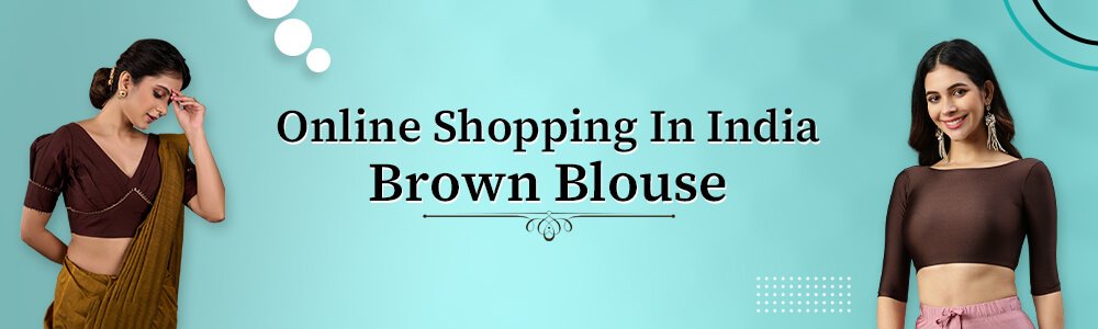  Buy Brown Blouse Online 