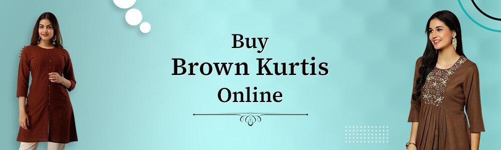  Buy Brown Kurtis Online 