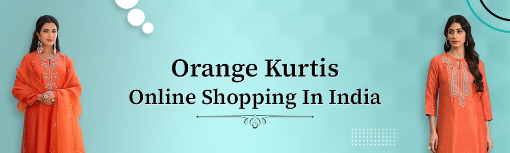  Buy Orange Kurtis Online 