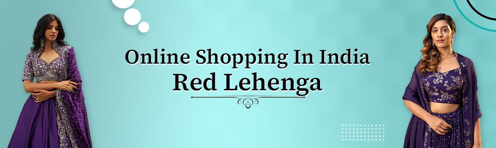  Buy Purple Lehengas Online 