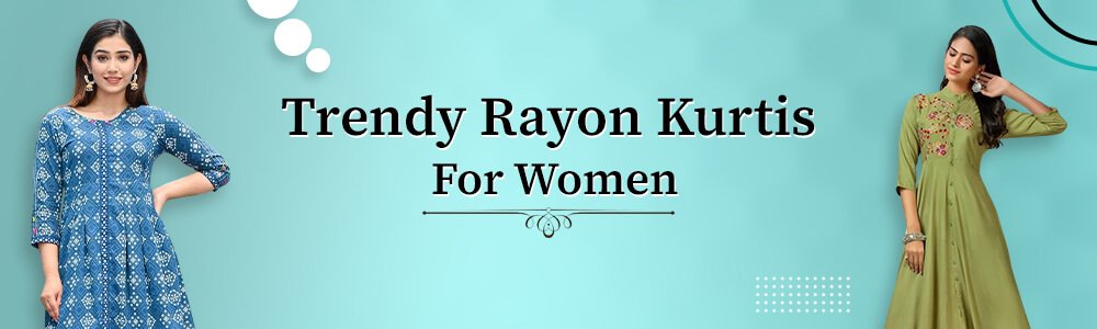  Buy Rayon Kurtis Online 