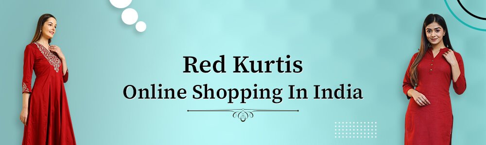  Buy Red Kurtis Online 