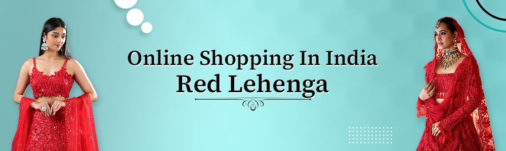  Buy Red Lehengas Online 